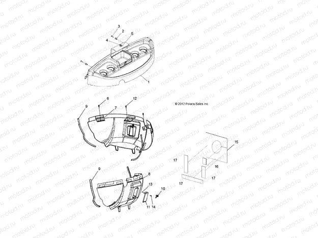 BODY | BODY, DASH and STEERING COLUMN SEAL KIT - L15G2/4/6 ALL OPTIONS (49GEMBODY13DASH)