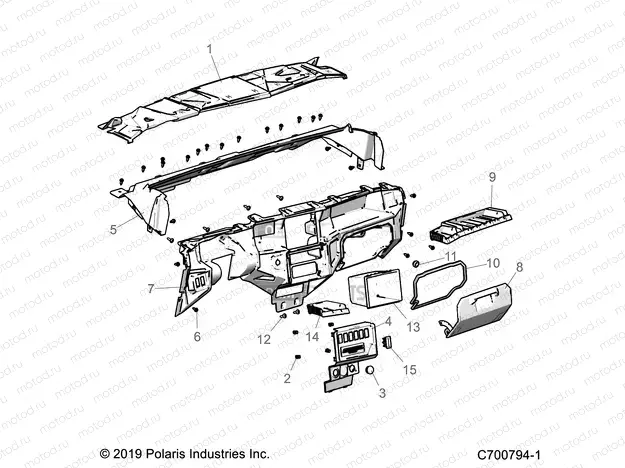 BODY | BODY, DASH - G20GXJ99AP/AG (C700794-1)