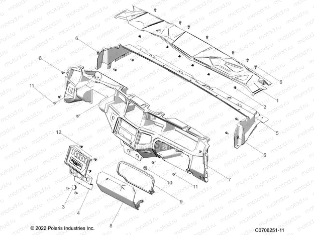 BODY | BODY, DASH - G23GXP99A/99B (C0705268-1)