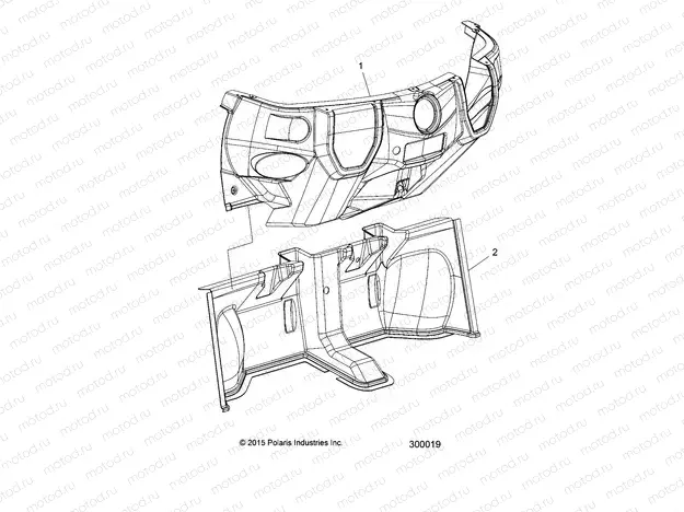 BODY | BODY, DASH, LOWER, RH - L17G2/4/6 ALL OPTIONS