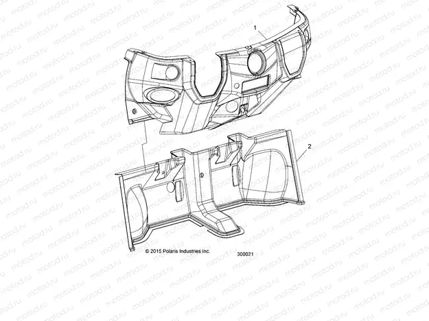 BODY | BODY, DASH, LOWER, STEREO - L22G2AEALA/DEALA/4AEALA/6AEALA (300018)