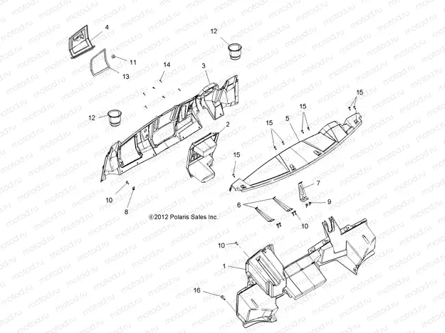 BODY | BODY, DASH - R13UH88/UH9E ALL OPTIONS (49RGRDASH13900XP)