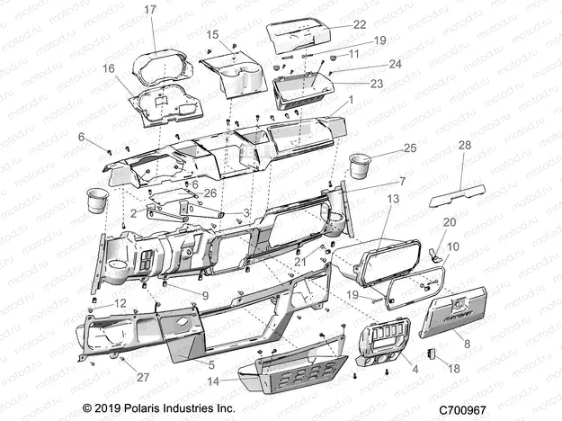 BODY | BODY, DASH - R20RRK99A9/AA/AF/AP/AX/B9/BA/BF/BP/BX (C700967)
