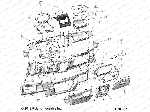 BODY | BODY, DASH - R20RRY99A9/AA/AF/AP/AX/B9/BA/BF/BP/BX (C700921)