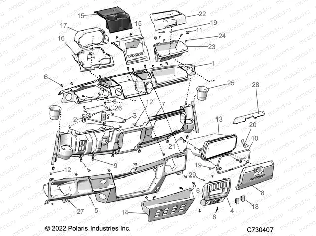 BODY | BODY, DASH - R23RSV99AC (C730407)