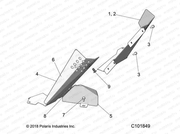 BODY | BODY, DEBRIS SHIELDS - A20SUE57D5 (C101849)