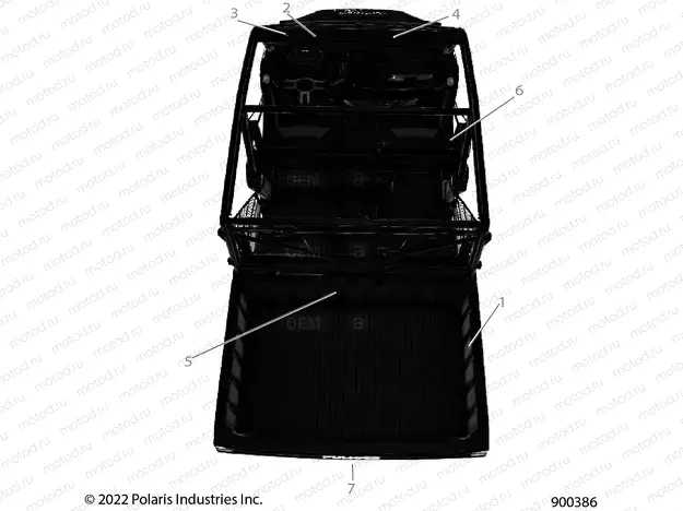 BODY | BODY, DECAL, GENERAL - R22T6E99A9/AG/AN/B9/BG/BN (900386)