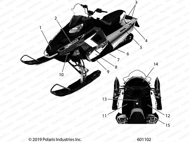 BODY | BODY, DECAL - S20CBA5BSL/BEL (601102)
