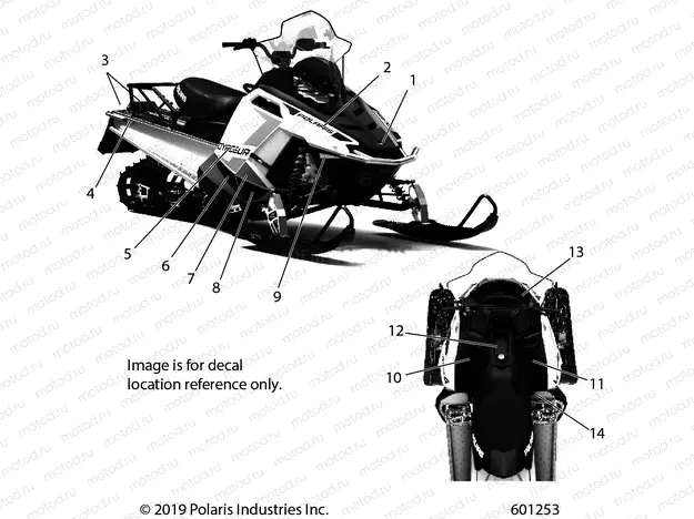 BODY | BODY, DECAL - S20CEF5BSL (601253)