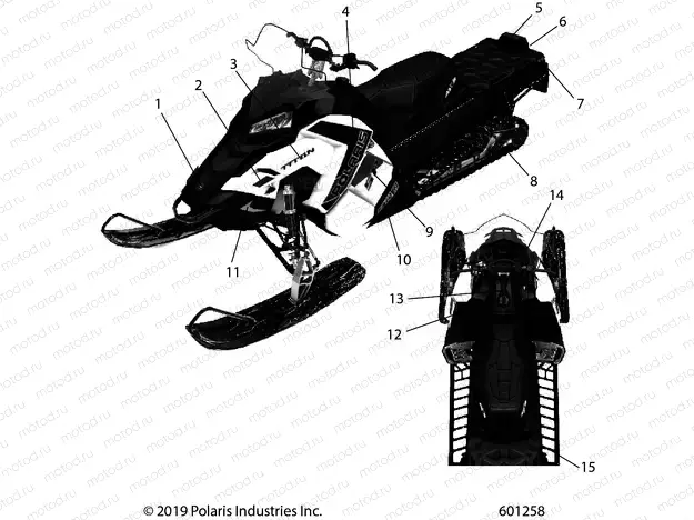 BODY | BODY, DECAL TITAN SP - S20FJB8 (600258)