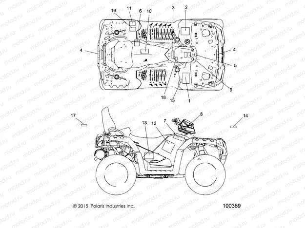 BODY | BODY, DECALS - A16SYS95CK (100369)
