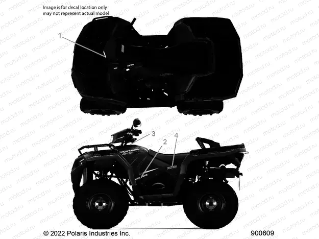 BODY | BODY, DECALS GRAPHIC- A23SEA57F1/T57C1/C2/F1 (900609)