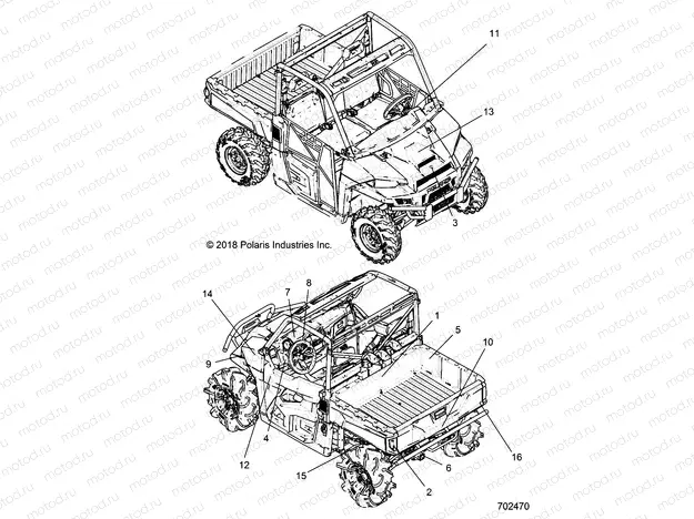 BODY | BODY, DECALS - R20RRM99AL (702470)