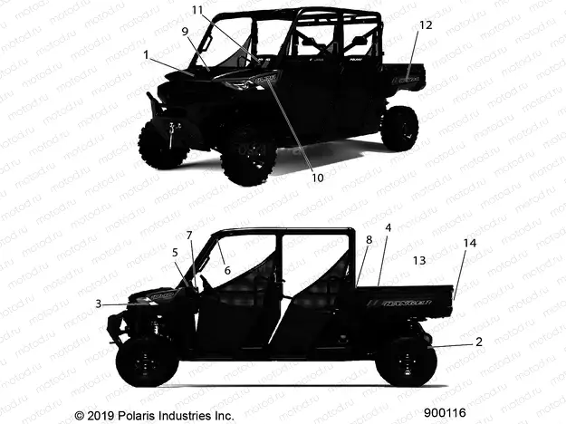 BODY | BODY, DECALS - R20T6A99A1/B1/E99A9/AM/AS/B9/BM/BS (900116)