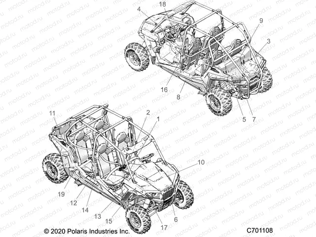 BODY | BODY, DECALS - Z20A4E99AH/BH/LH (C701108)