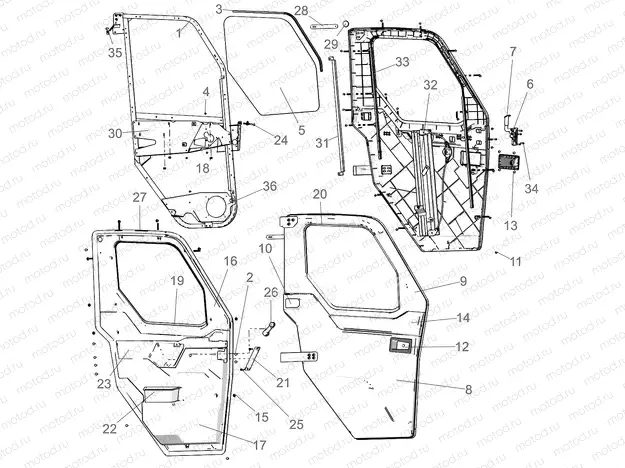 BODY | BODY, DOOR, FULL - R20RRW99A9/AA/AF/AP/AX/B9/BA/BF/BP/BX (C700920)