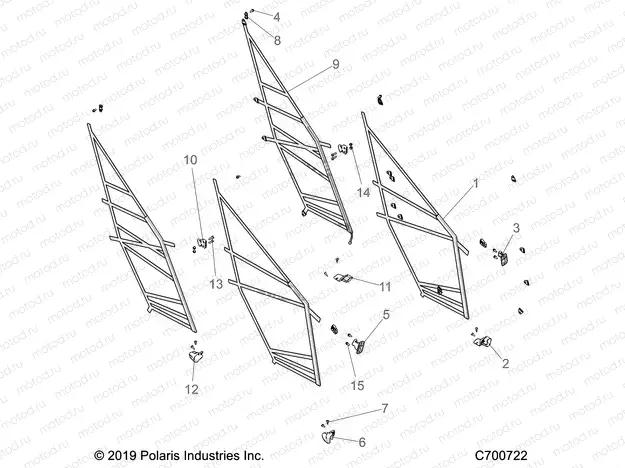 BODY | BODY, DOOR NETS - R20RSB99/A/B (C700722)