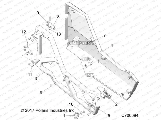 BODY | BODY, DOOR - Z20S1E99AG/AK/BG/BK (C700094)