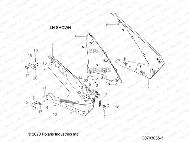 BODY | BODY, DOORS, FRONT - Z20R4_92AC/BC/AR/BR/AE/BE/AH/BH/AT/BT (C0703035-1)
