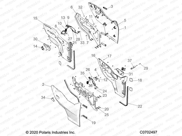 BODY | BODY, DOORS - G20GAE99F2/EFS/BFM/BCM/SFS/SC2 (C0702497)