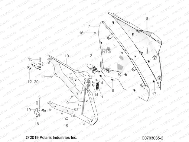 BODY | BODY, DOORS, REAR - Z20R4_92AC/BC/AE/BE/AK/BK/AR/BR/AH/BH/AT/BT/LE/LT/LC (C0703035-2)