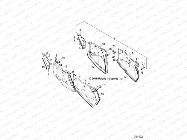 BODY | BODY, DOORS - Z17VFE92NG (701492)