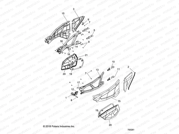 BODY | BODY, DOORS - Z20NAE99AL/BL/LL/M99AL/R99AZ/BZ (700281)