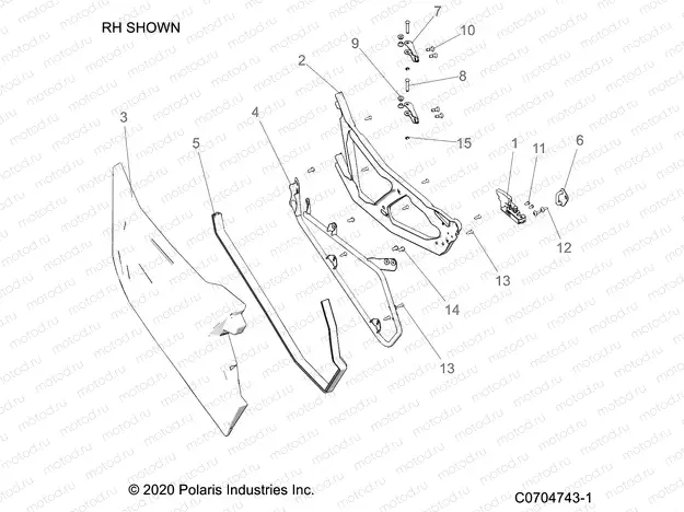 BODY | BODY, DOORS - Z21ASA87B2(C0704743-1)