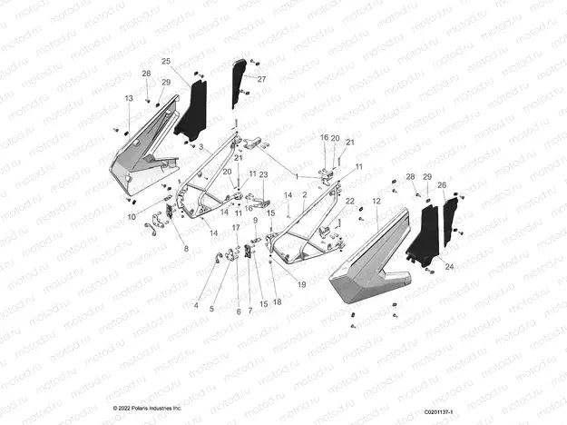 BODY | BODY, DOORS - Z22HCB18N2 (C0201137-1)