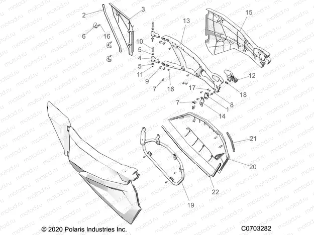BODY | BODY, DOORS - Z22NAS99CZ (C0703282)