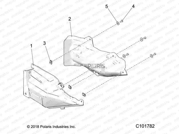 BODY | BODY, EXHAUST COVER SHIELD - A20SLZ95AE
