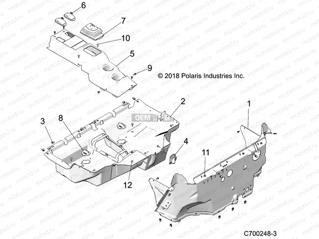 BODY | BODY, FLOOR - Z20N4E99AC/AL/AN/BC/BL/BN/M99AL/K99AF/AK/BF/BK (C700248-3)