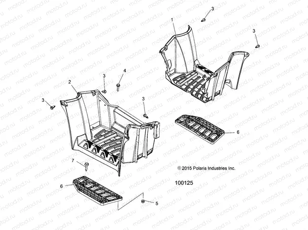 BODY | BODY, FOOTWELLS - A20SXN85A8 (100125)