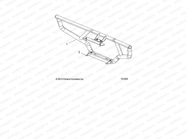 BODY | BODY, FRONT BRUSH GUARD - A18S6S57CL