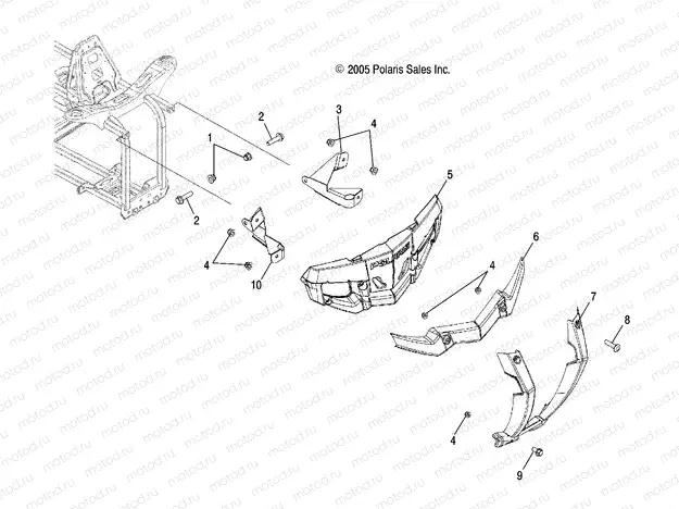 BODY | BODY, FRONT BUMPER and MOUNTING - A09LB27AA (4999202079920207A07)