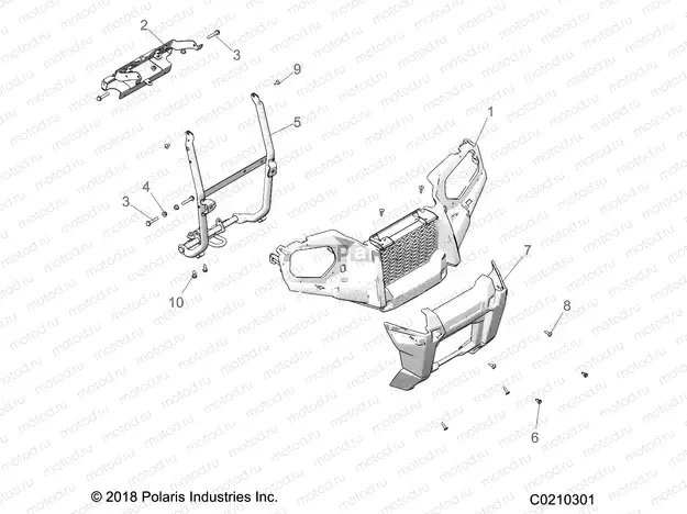 BODY | BODY, FRONT BUMPER and MOUNTING - A20SHD57A9 (C0210301)
