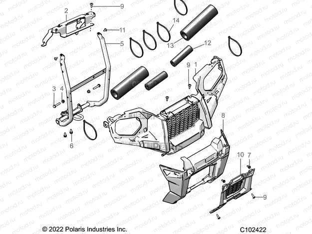 BODY | BODY, FRONT BUMPER and MOUNTING - A23SJS57CX (C102422)