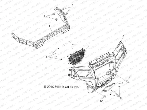 BODY | BODY, FRONT BUMPER - R11VH76/VY76 ALL OPTIONS (49RGRBUMPER11RZRS)