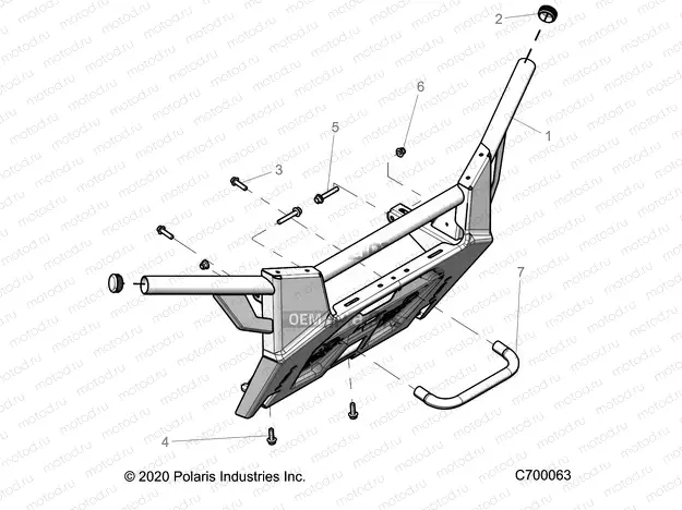 BODY | BODY, FRONT BUMPER - R20RSY99A9/AA/AP/AX/B9/BA/BP/BX (C700063)