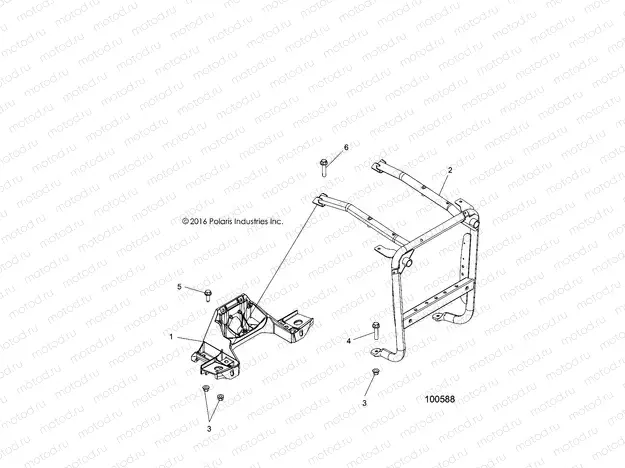 BODY | BODY, FRONT BUMPER SUPPORT - A19SXM95AL