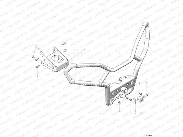 BODY | BODY, FRONT BUMPER, UTILITY - A22SEJ57A1/A3/A5/B1/B3/B5 (C102433)
