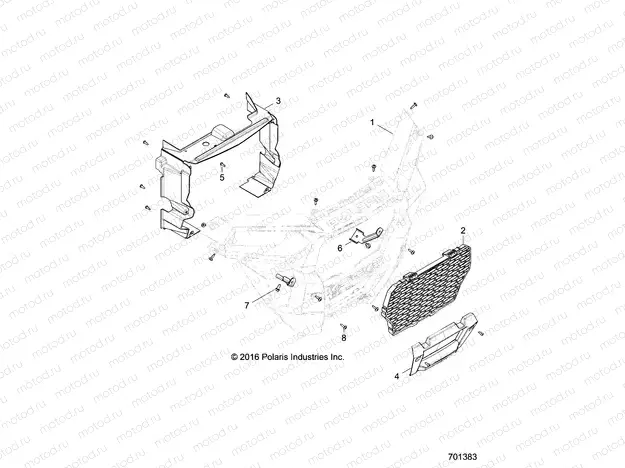 BODY | BODY, FRONT BUMPER - Z18VFE92NB/NU (701383)