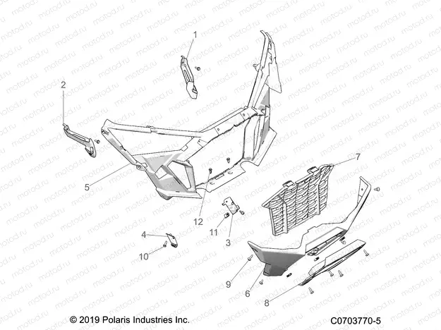 BODY | BODY, FRONT BUMPER - Z20RAB92AC/BC/AR/BR/D92AC/BC/AR/BR (C0703770-5)