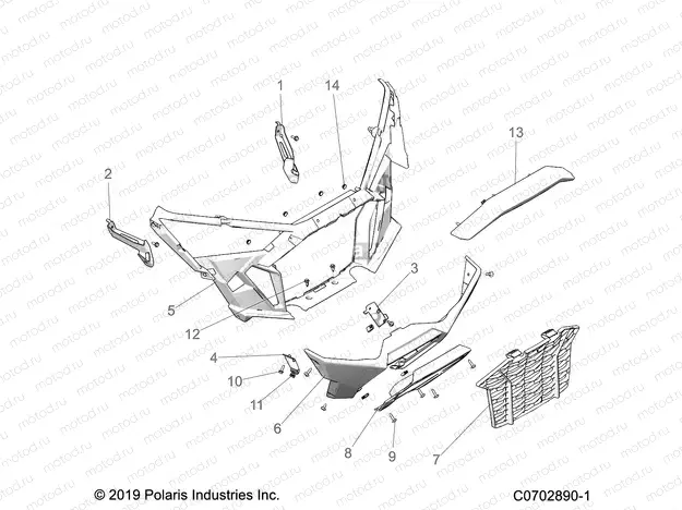 BODY | BODY, FRONT BUMPER - Z20RAB92LR/D92LC/E92LT (C0702890-1)
