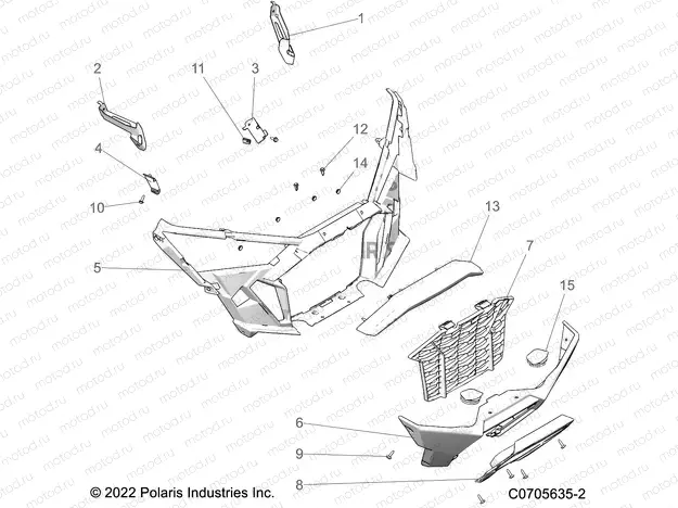BODY | BODY, FRONT BUMPER - Z21R4E92BD/BJ (C0705635-2)