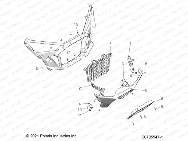 BODY | BODY, FRONT BUMPER - Z22M4U92AP/BP (C0705547-1)