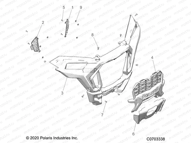 BODY | BODY, FRONT BUMPER - Z22NAR99AF/BF (C0703338)