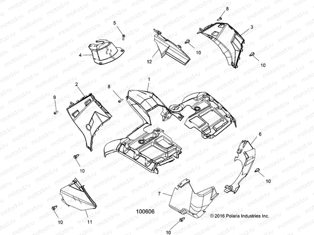 BODY | BODY, FRONT CAB - A19SXM95AL
