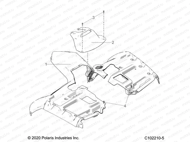 BODY | BODY, FRONT CAB - A20SXN85A8/CA8 (C102210-5)