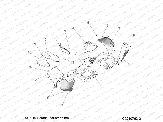 BODY | BODY, FRONT CAB - A20SYE95KH (C0210762-2)